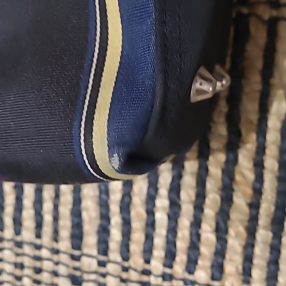 VINTAGE KATE SPADE NEW YORK RAINBOW STRIPE PURSE - Picture 8 of 9
